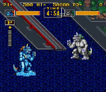 King of the Monsters (Japan) screen shot game playing